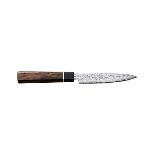 Suncraft Kuhinjski nož Black Damascus Utility 120